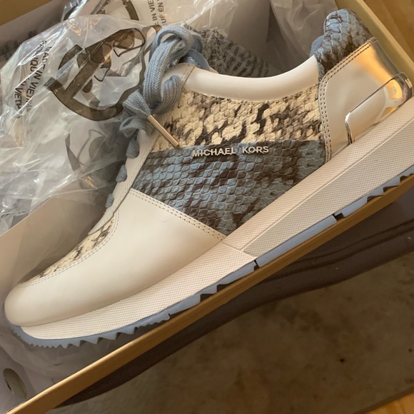 michael kors snake print trainers